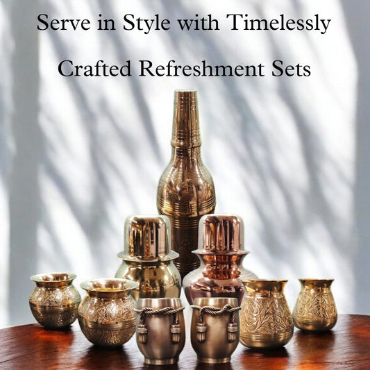 Serve in Style with Timelessly Crafted Refreshment Sets