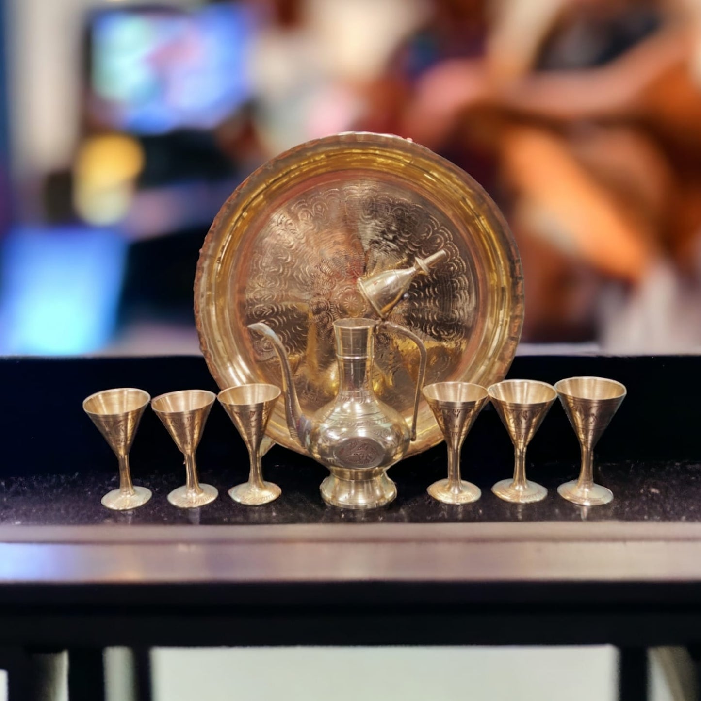 Maharaja Miniature - Refreshment Set Showpiece