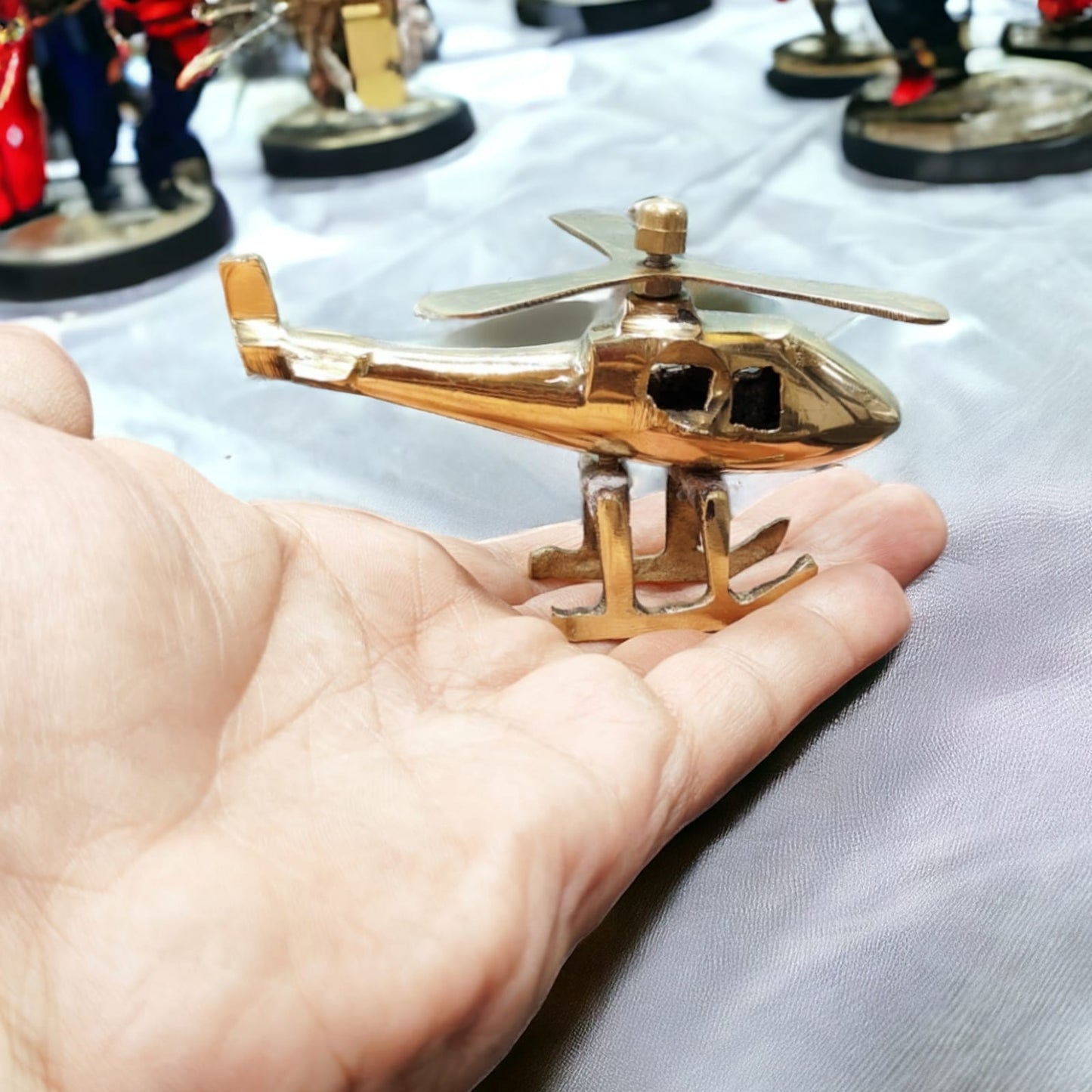 Miniature - Helicopter Showpiece